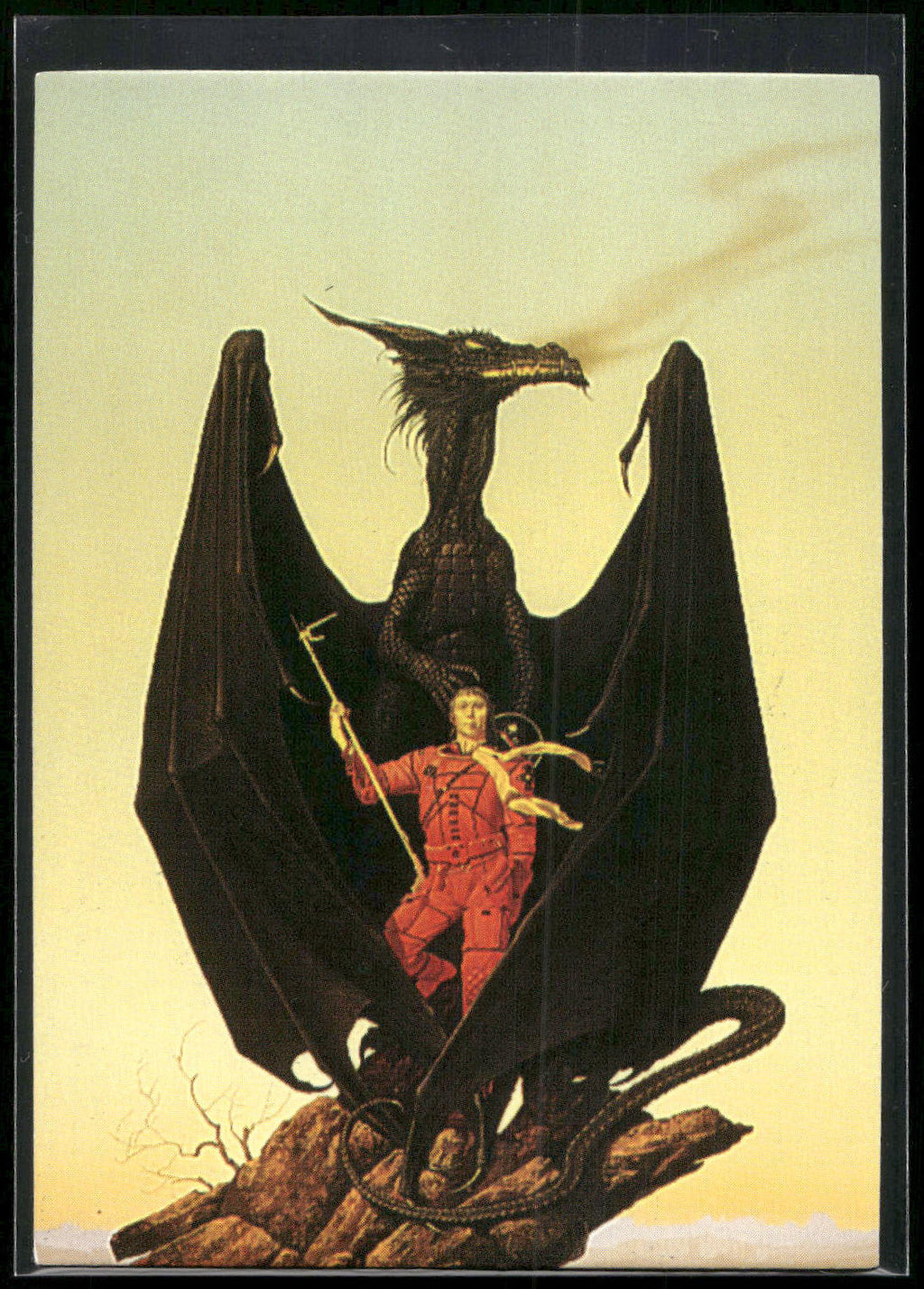 1993 Comic Images Michael Whelan Adventures in Fantasy #64 The Amazing Dragon