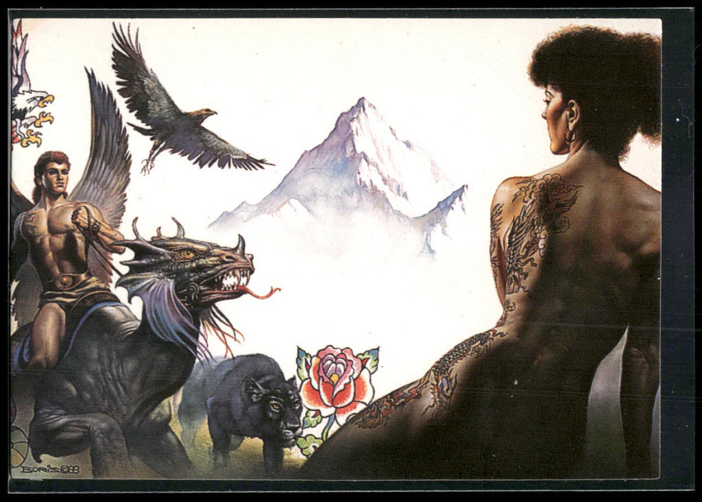 1992 Comic Images Boris Series 2: The Fantasy Continues #25 Live Tattoos
