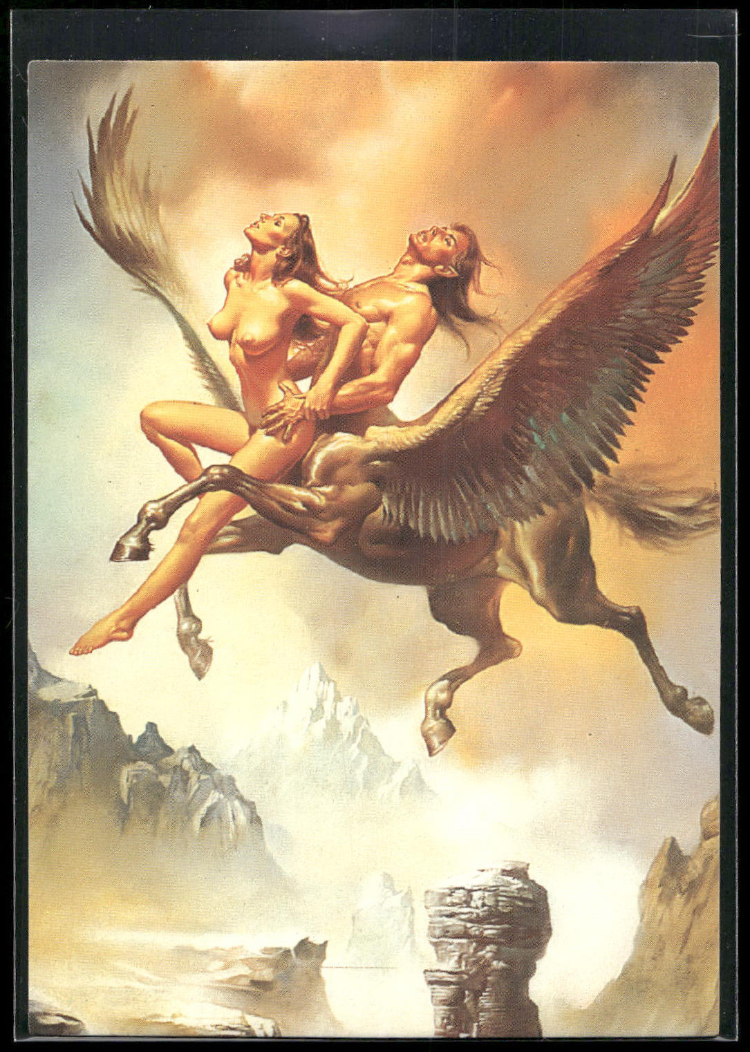 1992 Comic Images Boris Series 2: The Fantasy Continues #7 Flying Centaur