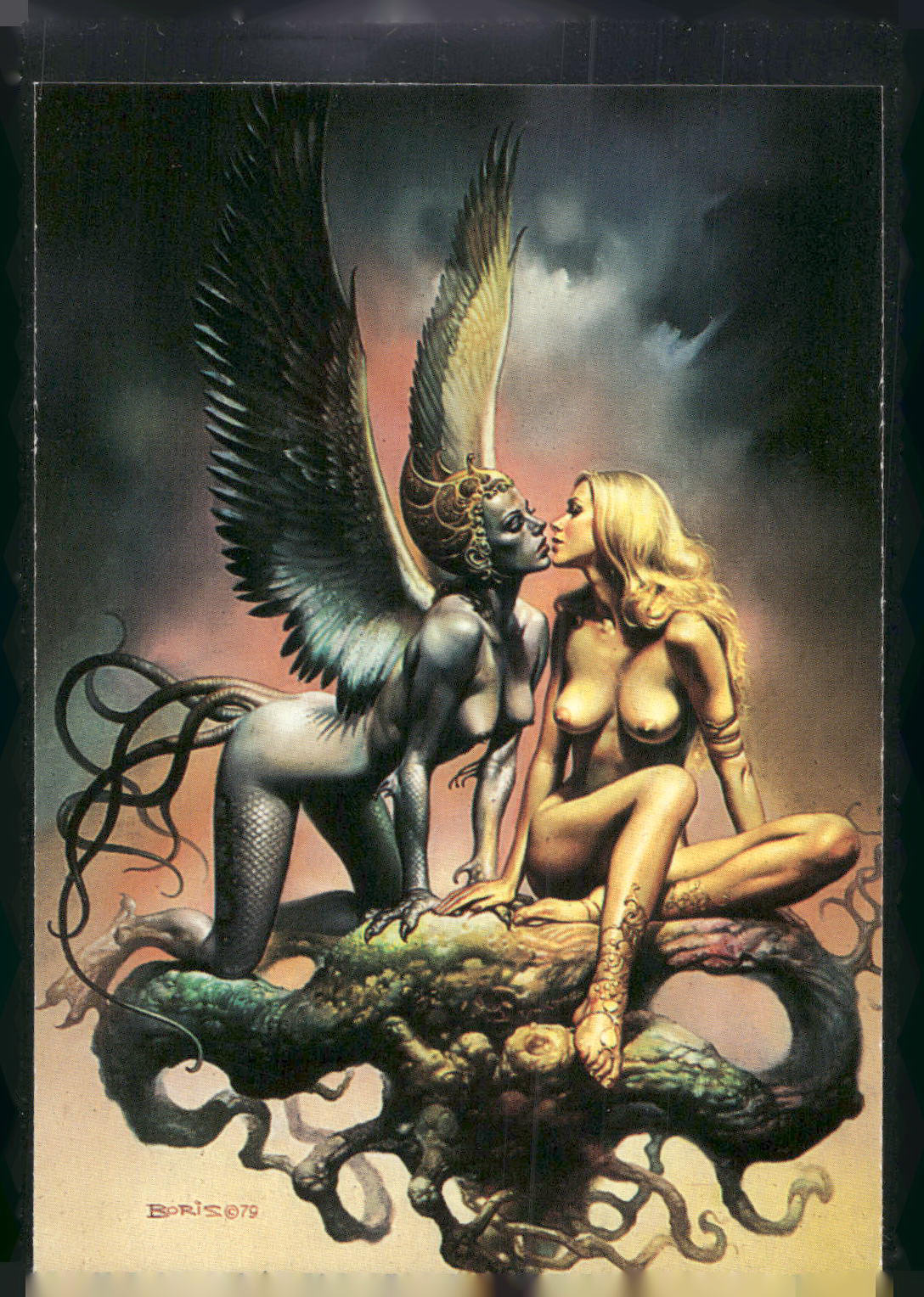 1992 Comic Images Boris Series 2: The Fantasy Continues #2 Siren Song