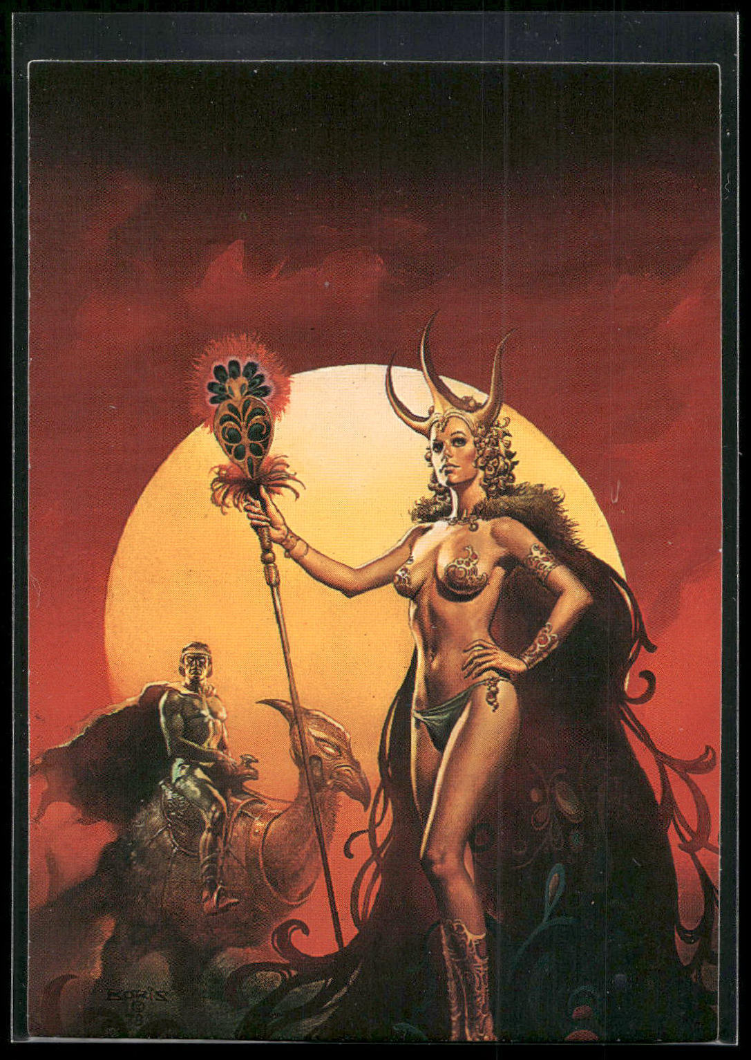 1992 Comic Images Boris Series 2: The Fantasy Continues #53 Queen's Scepter