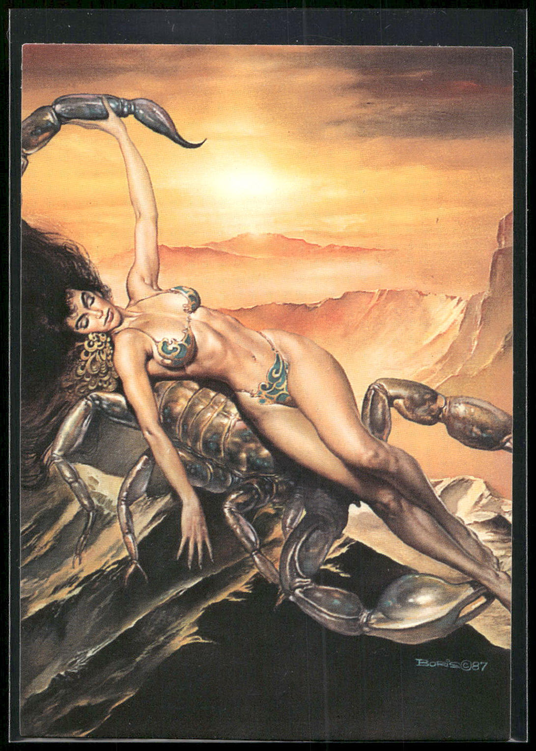 1992 Comic Images Boris Series 2: The Fantasy Continues #39 Scorpio