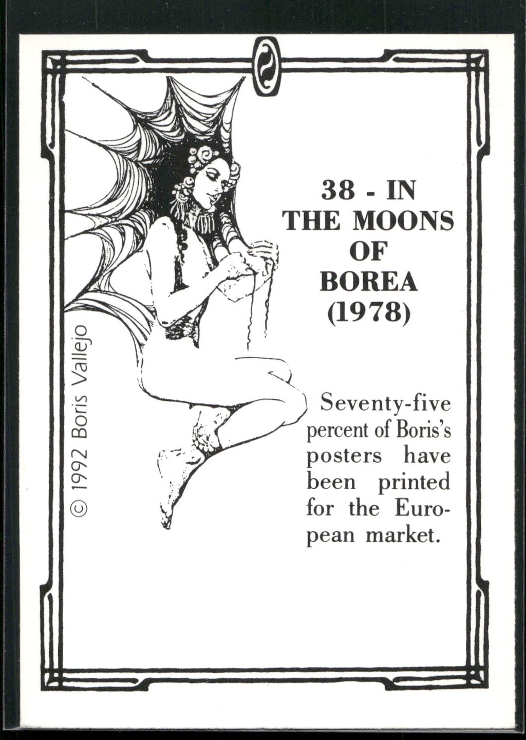 1992 Boris Series 2: The Fantasy Continues #38 In the Moons of Borea