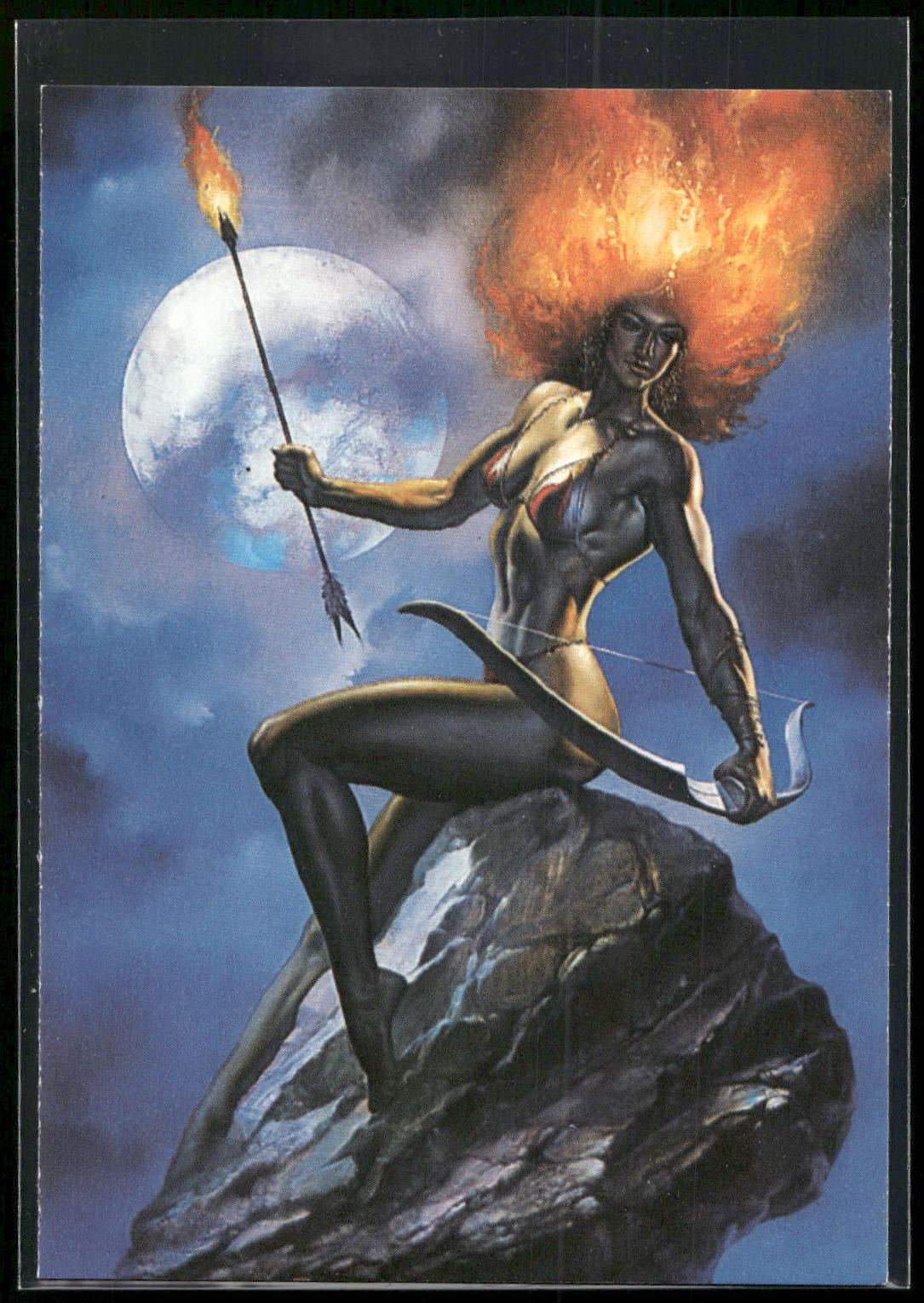 1992 Comic Images Boris Series 2: The Fantasy Continues #32 Sachmet
