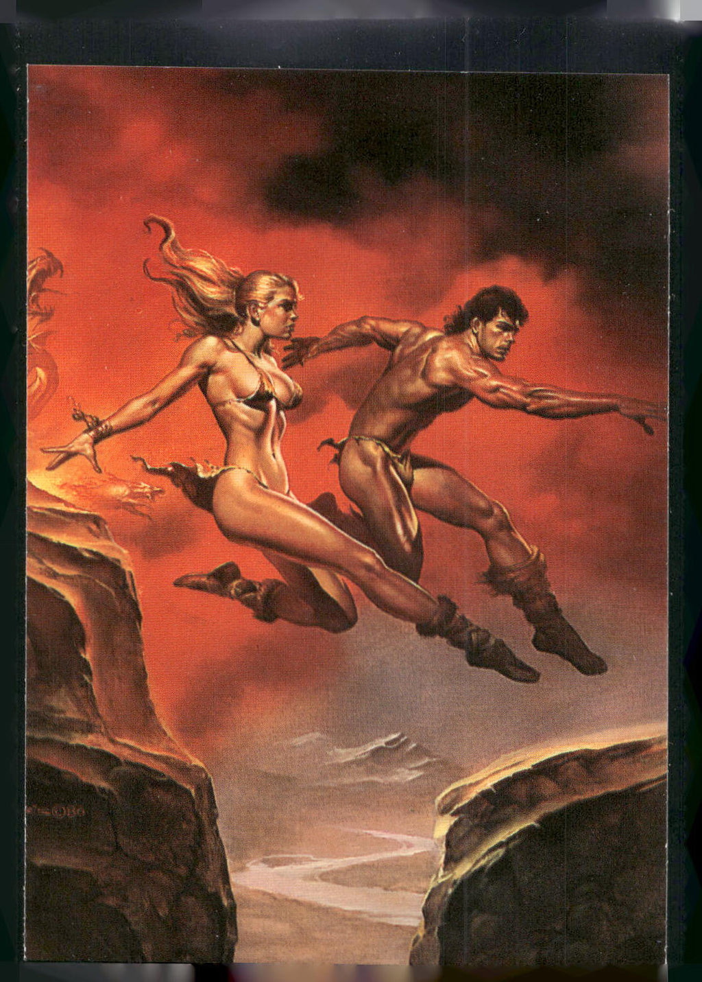 1992 Comic Images Boris Series 2: The Fantasy Continues #86 Broad Jump