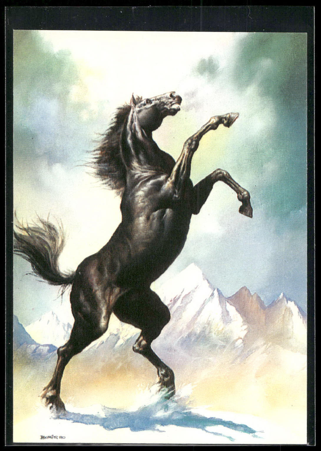 1992 Comic Images Boris Series 2: The Fantasy Continues #77 Stallion