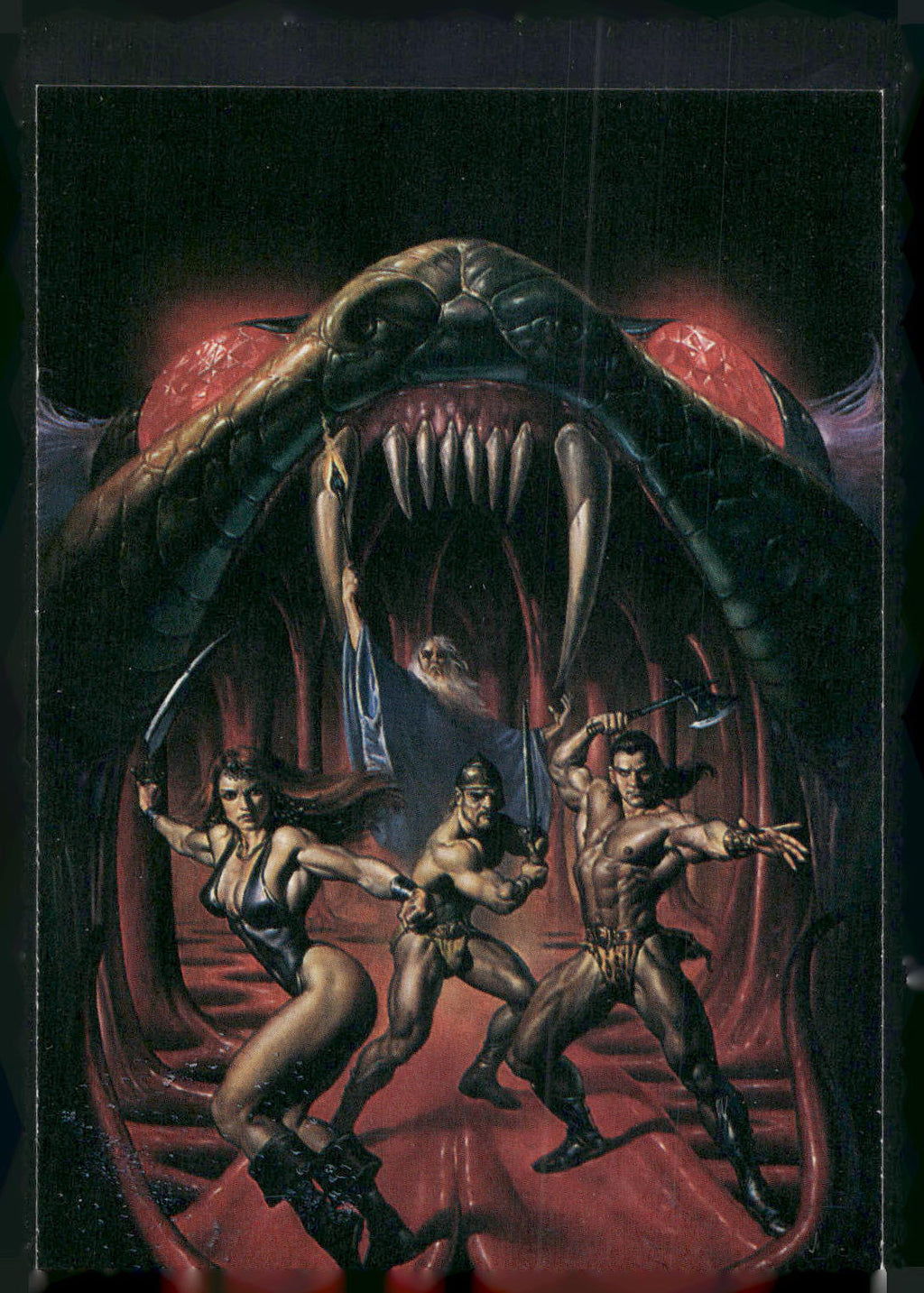 1992 Boris Series 2: The Fantasy Continues #76 Swords &amp; Serpents