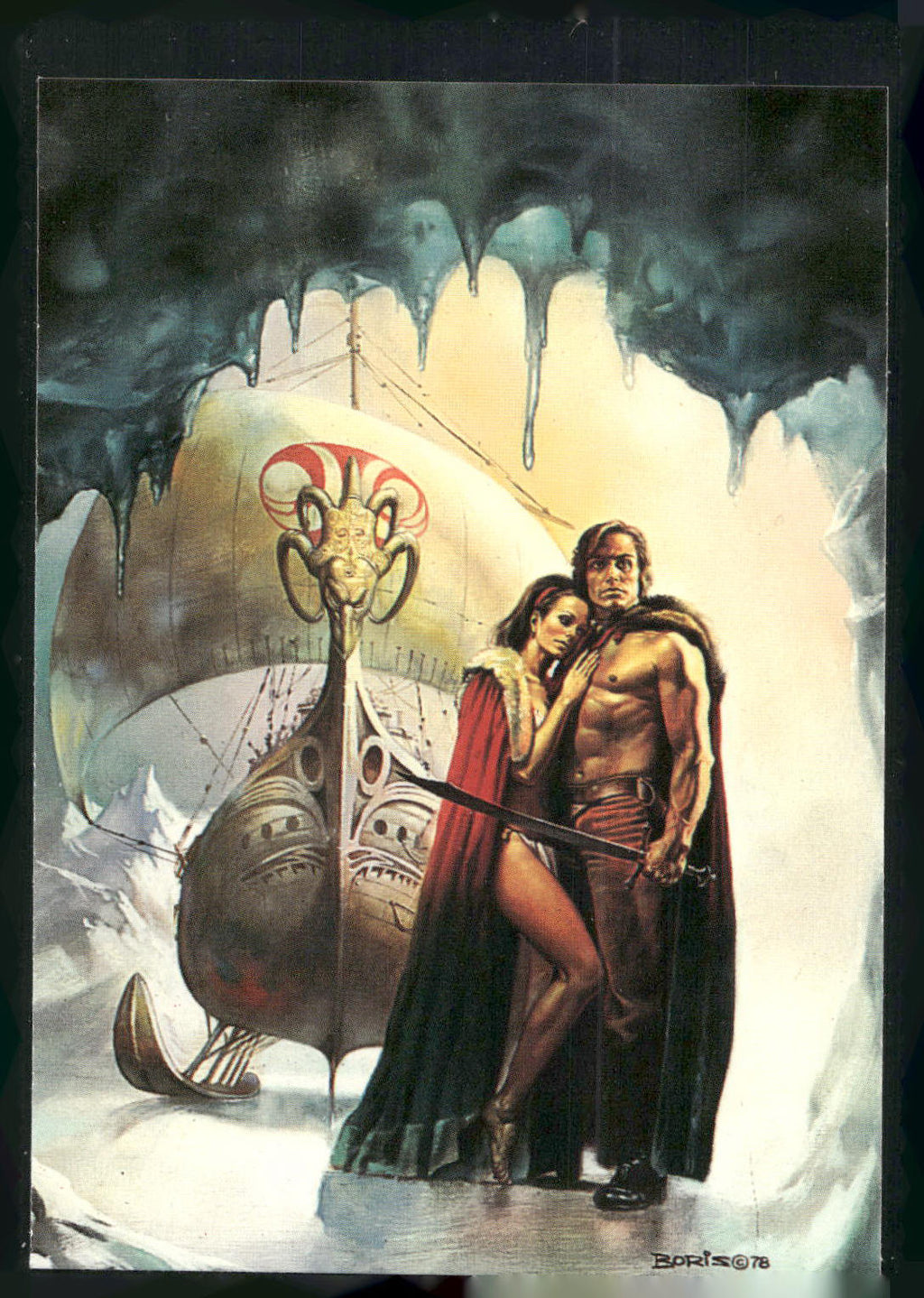 1992 Comic Images Boris Series 2: The Fantasy Continues #70 The Ice Schooner