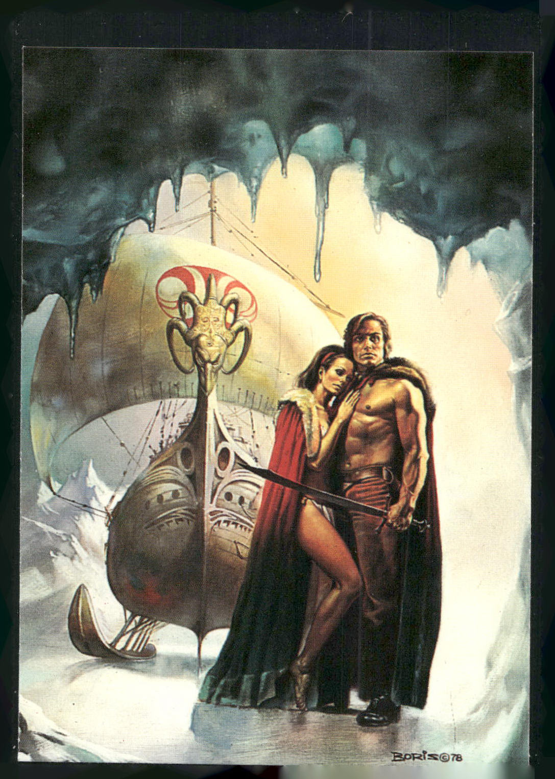 1992 Comic Images Boris Series 2: The Fantasy Continues #70 The Ice Schooner