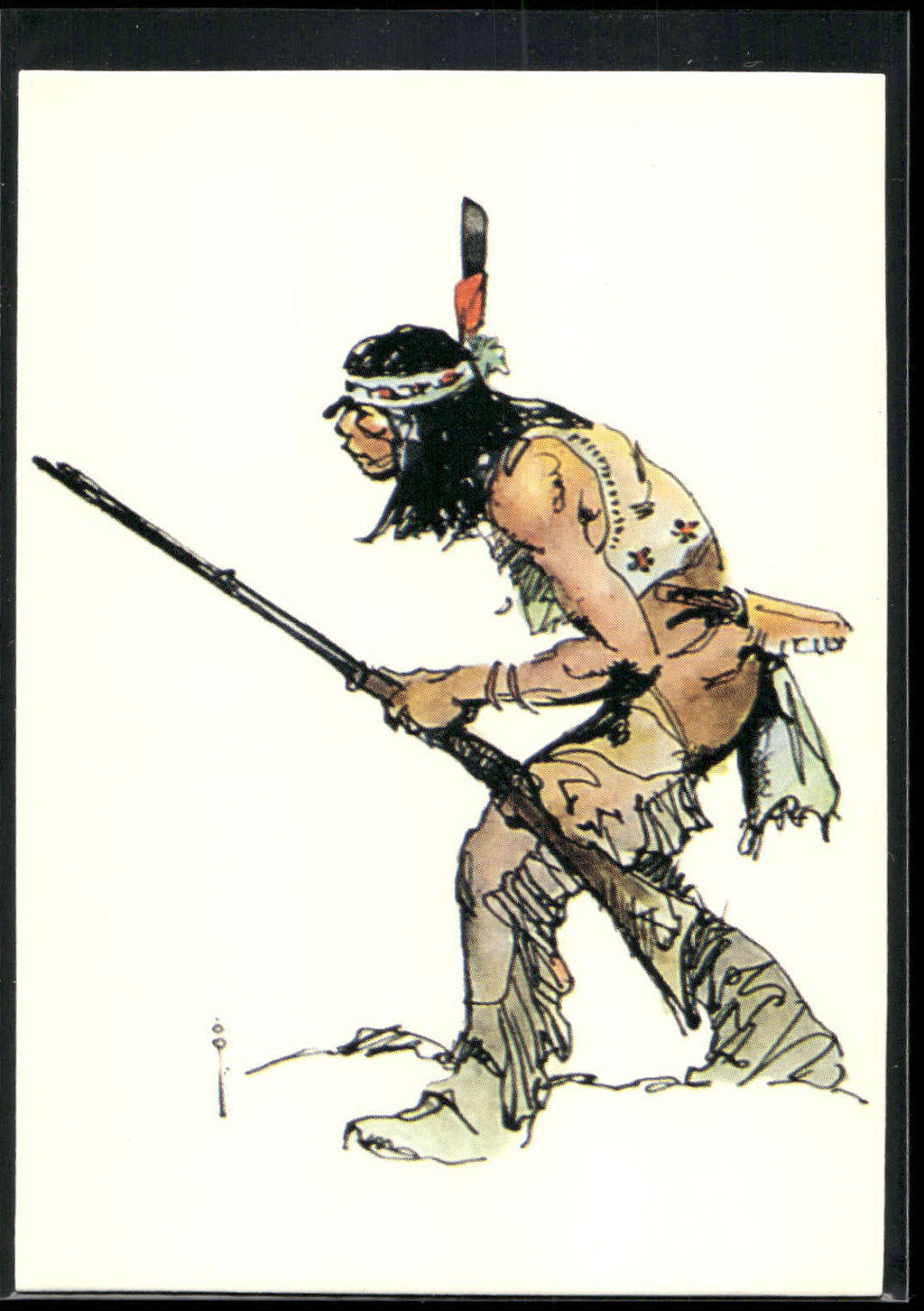 1993 Frazetta II The Legend Continues #29 Indian with the Long Rifle -