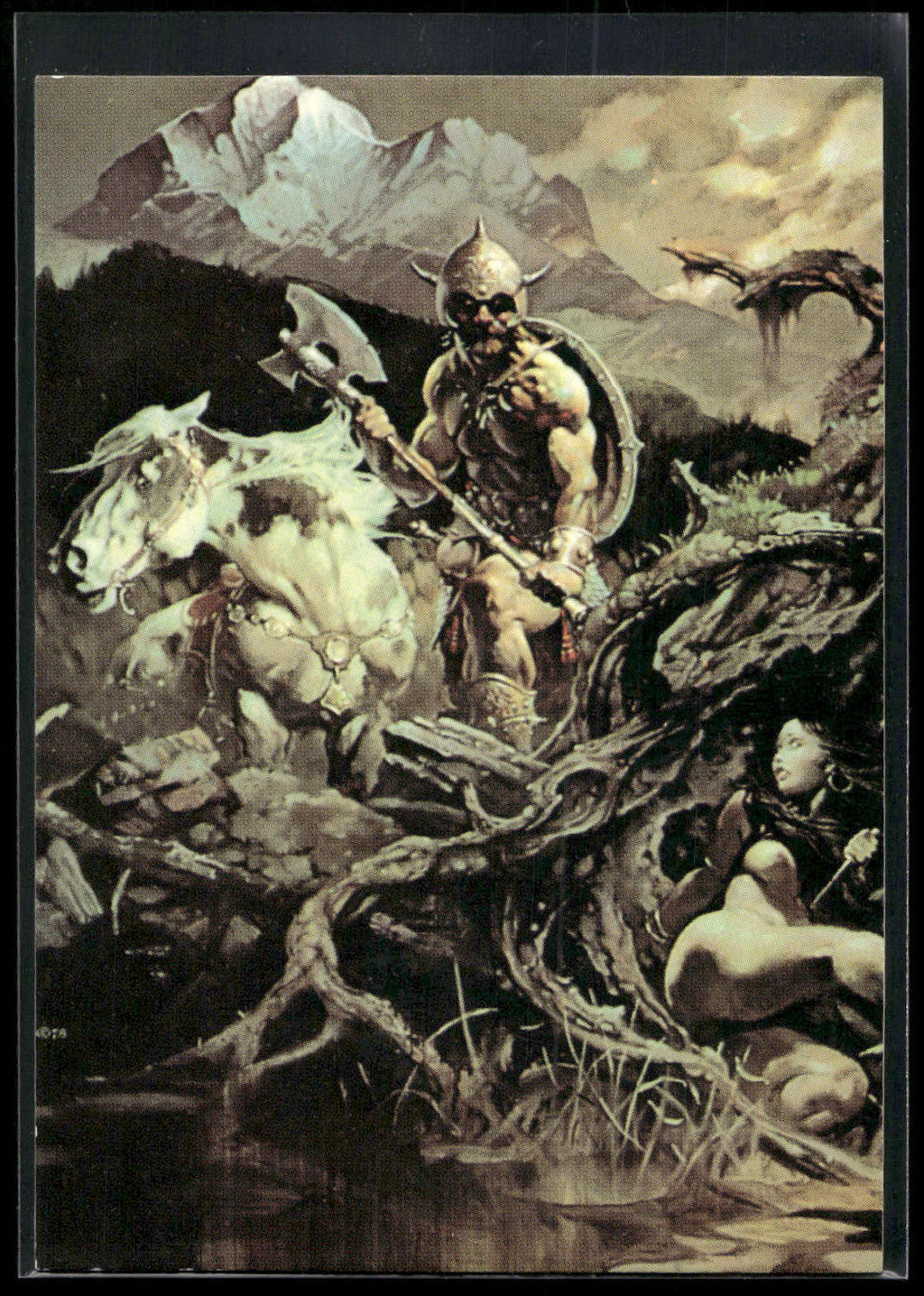 1993 Comic Images Frazetta II The Legend Continues #23 Nightwinds