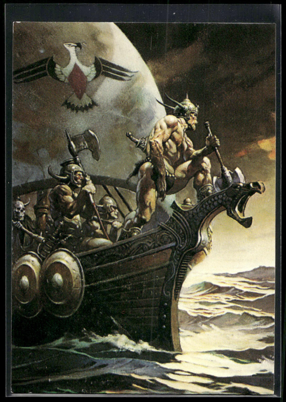 1993 Comic Images Frazetta II The Legend Continues #22 Kane on the Gold Sea
