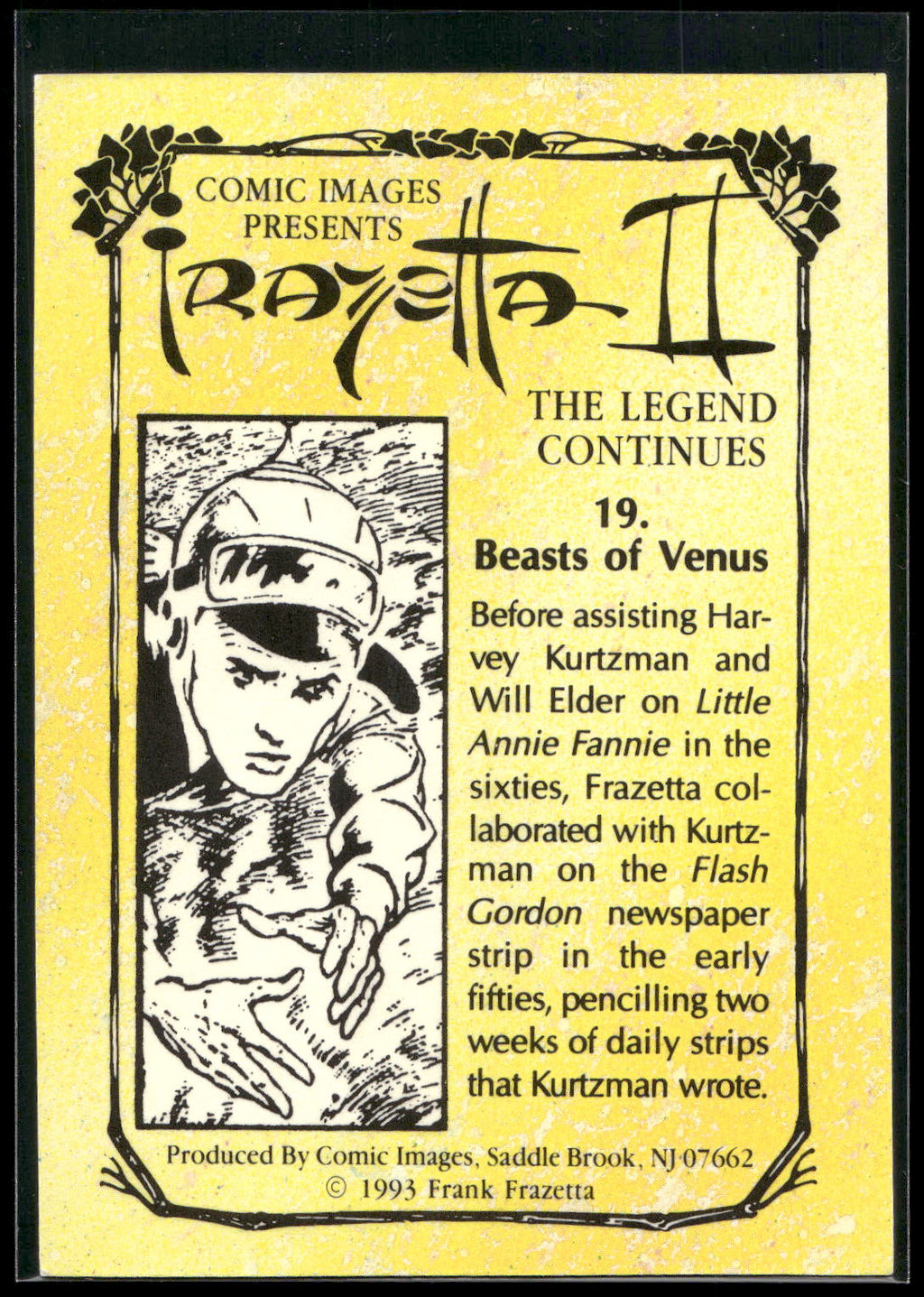 1993 Comic Images Frazetta II The Legend Continues #19 Beasts of Venus