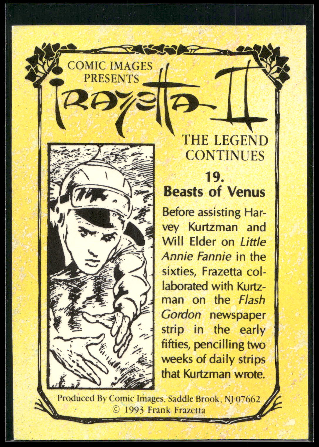 1993 Comic Images Frazetta II The Legend Continues #19 Beasts of Venus