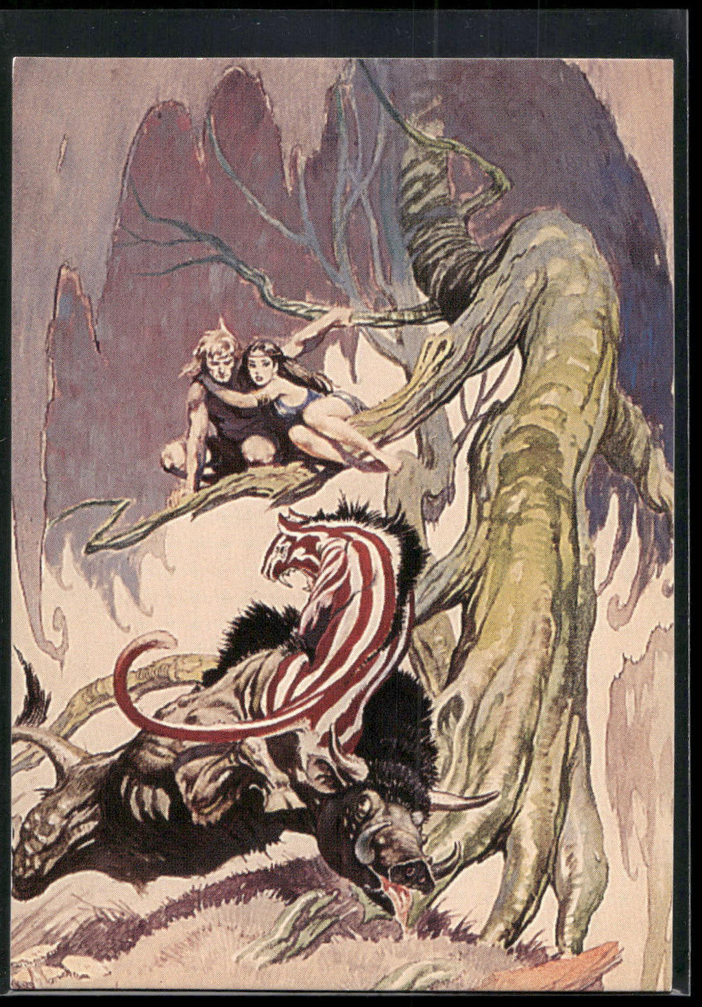 1993 Comic Images Frazetta II The Legend Continues #19 Beasts of Venus
