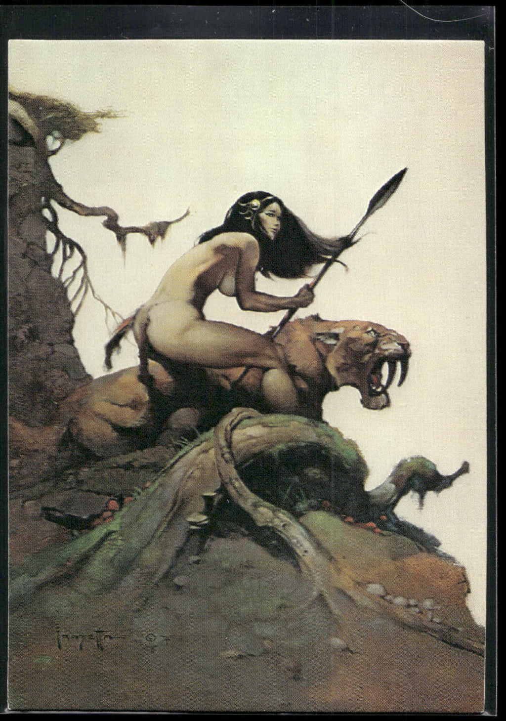 1993 Comic Images Frazetta II The Legend Continues #17 Luana