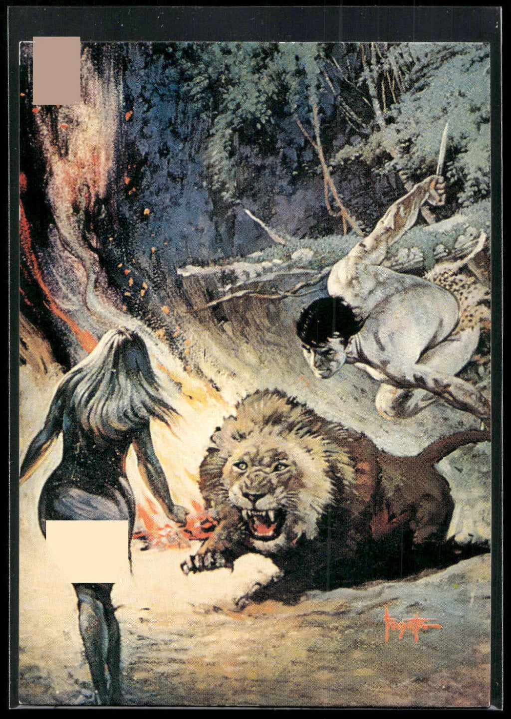 1993 Frazetta II The Legend Continues #6 Tarzan and the Jewels of Opar