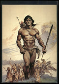 1993 Comic Images Frazetta II The Legend Continues #5 Tarzan and the Ant Men
