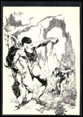 1993 Comic Images Frazetta II The Legend Continues #3 Tarzan Confronts an Enemy