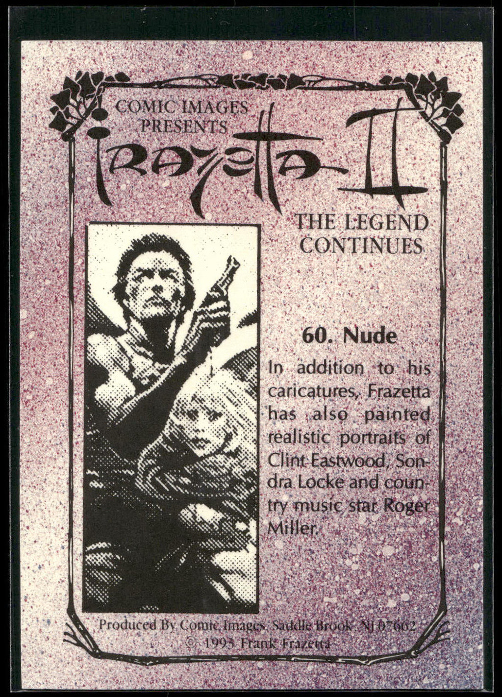 1993 Comic Images Frazetta II The Legend Continues #60 Nude