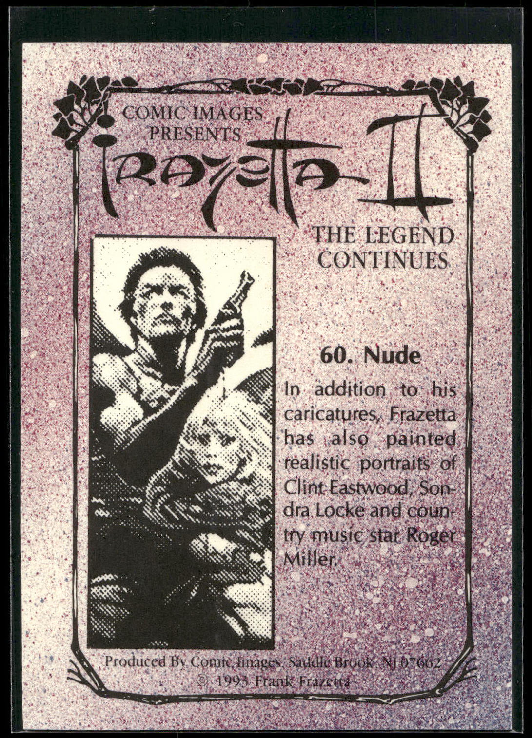 1993 Comic Images Frazetta II The Legend Continues #60 Nude
