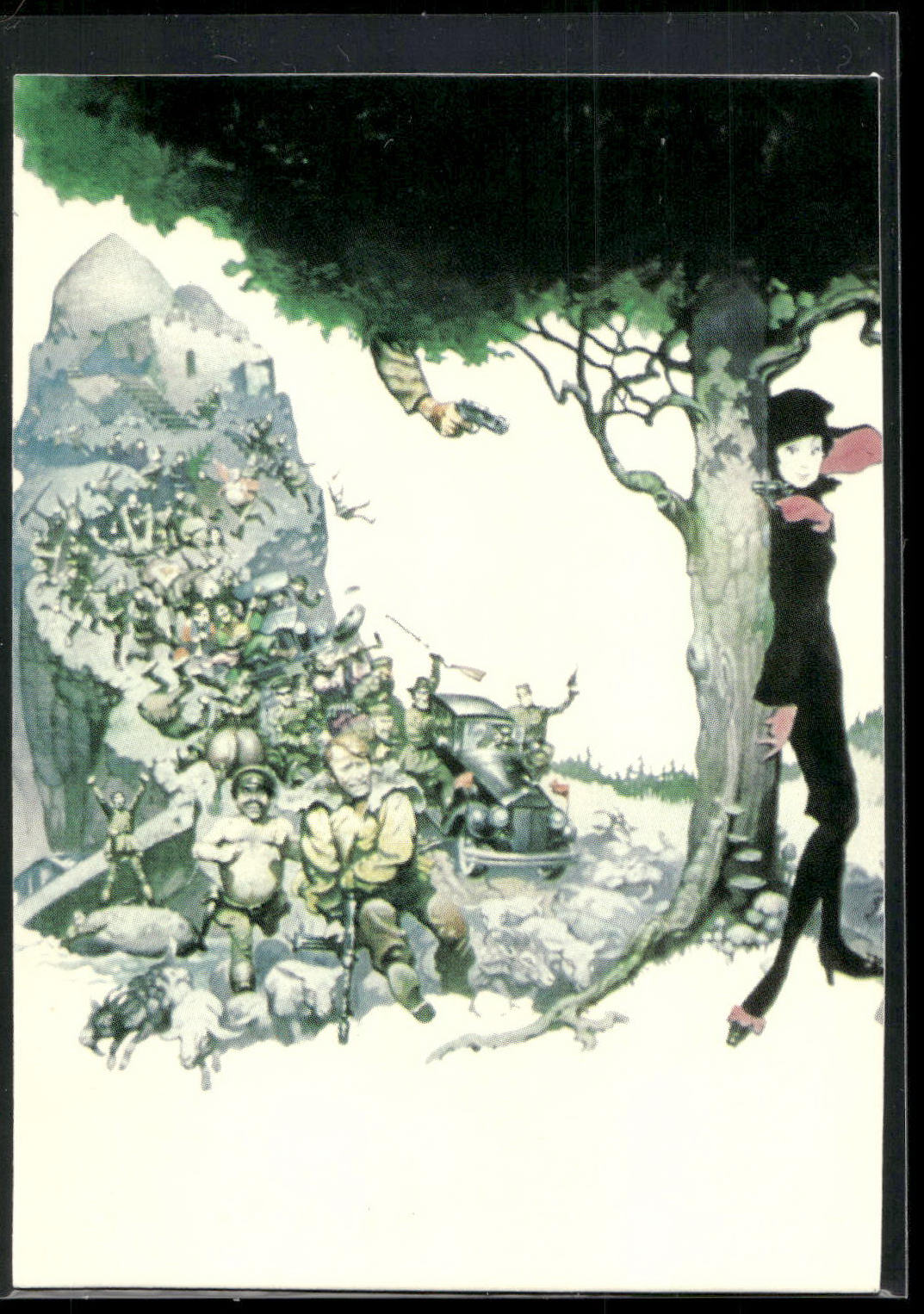 1993 Comic Images Frazetta II The Legend Continues #59 Gang's All Here, The