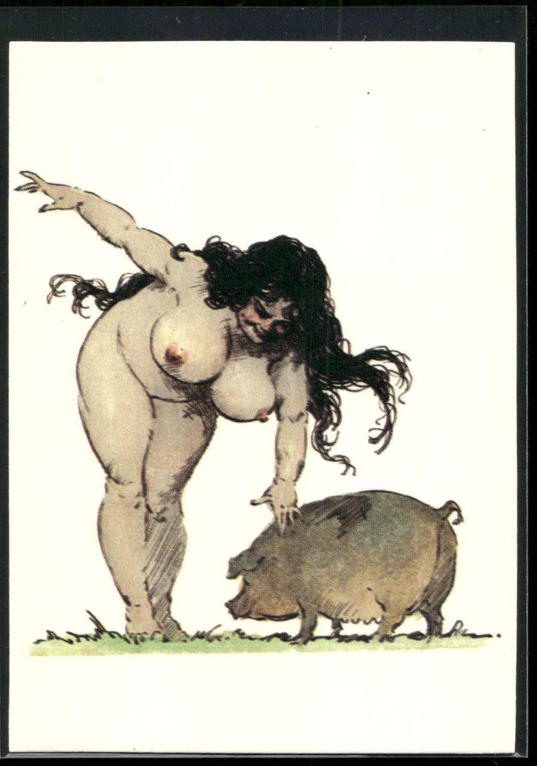 1993 Comic Images Frazetta II The Legend Continues #54 Two of a Kind