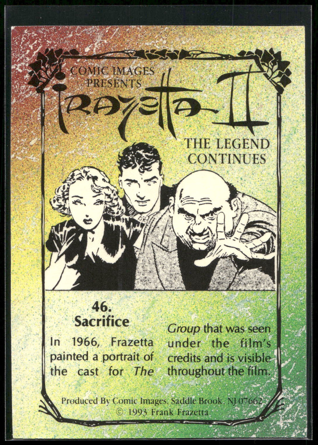 1993 Comic Images Frazetta II The Legend Continues #46 Sacrifice