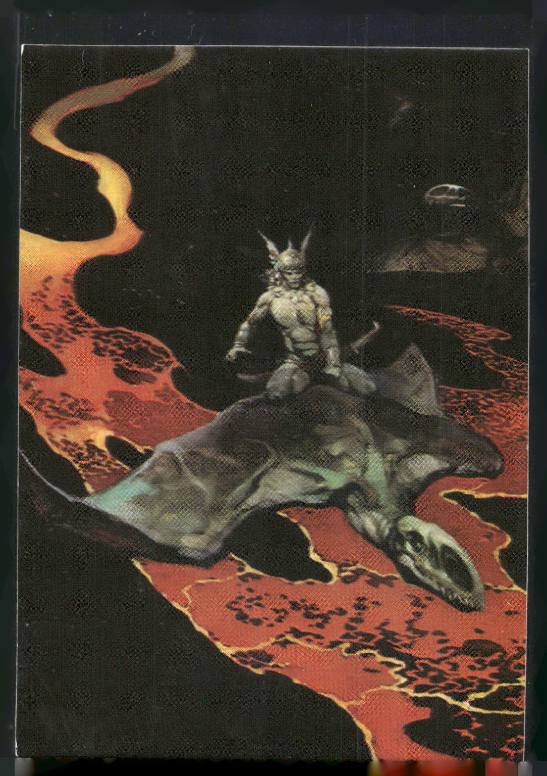 1993 Comic Images Frazetta II The Legend Continues #45 Thor's Flight