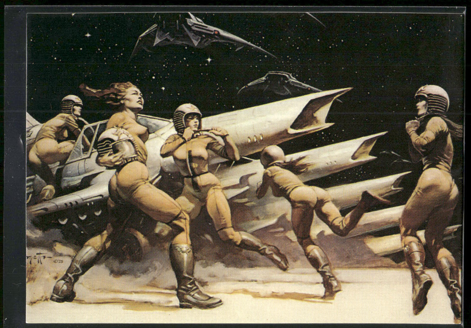 1993 Comic Images Frazetta II The Legend Continues #39 Scramble
