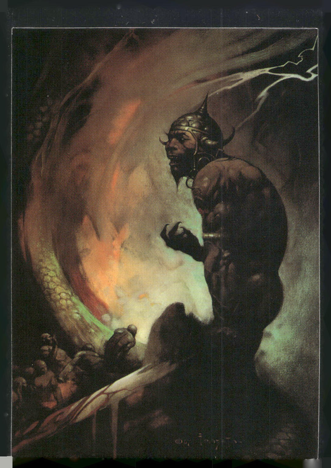 1993 Comic Images Frazetta II The Legend Continues #34 Mongol Tyrant