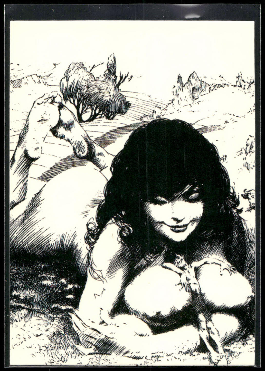 1993 Comic Images Frazetta II The Legend Continues #89 Giantess, The