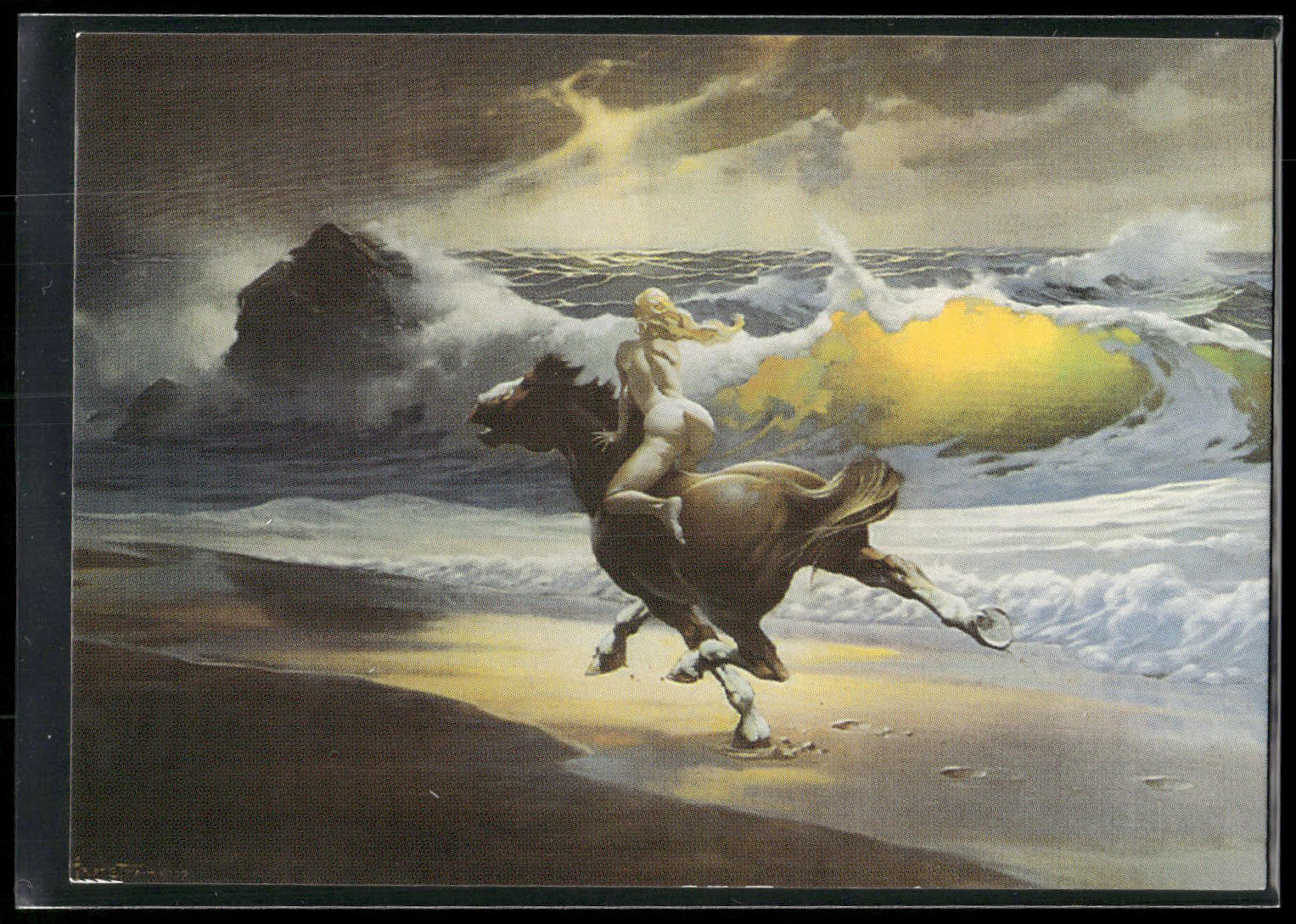 1993 Comic Images Frazetta II The Legend Continues #84 Wildride