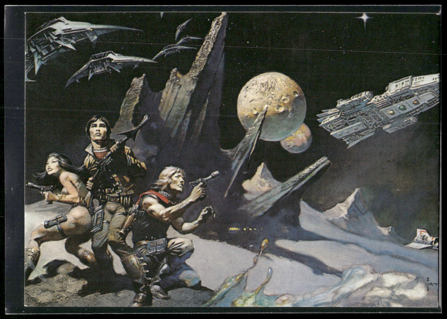 1993 Comic Images Frazetta II The Legend Continues #74 Attack