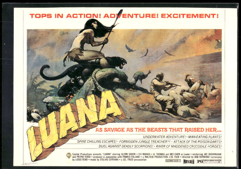 1993 Comic Images Frazetta II The Legend Continues #71 Luana