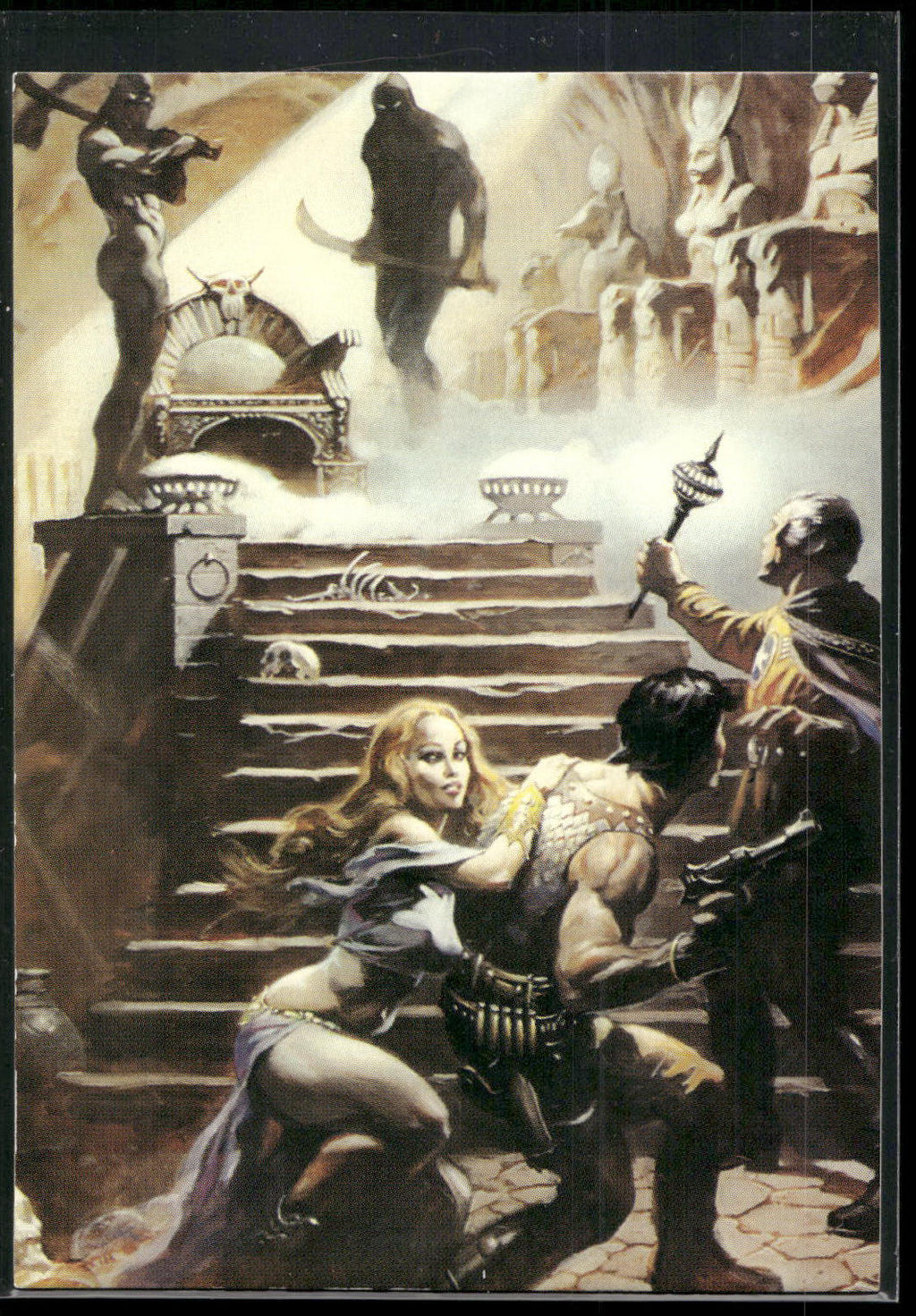 1993 Comic Images Frazetta II The Legend Continues #69 Pharaoh's Tomb