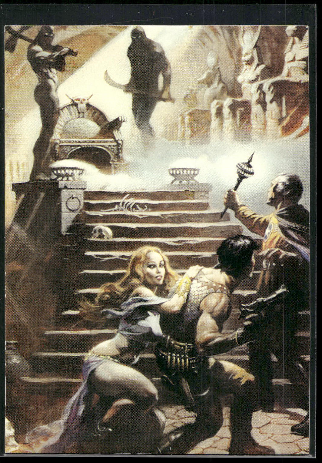 1993 Comic Images Frazetta II The Legend Continues #69 Pharaoh's Tomb