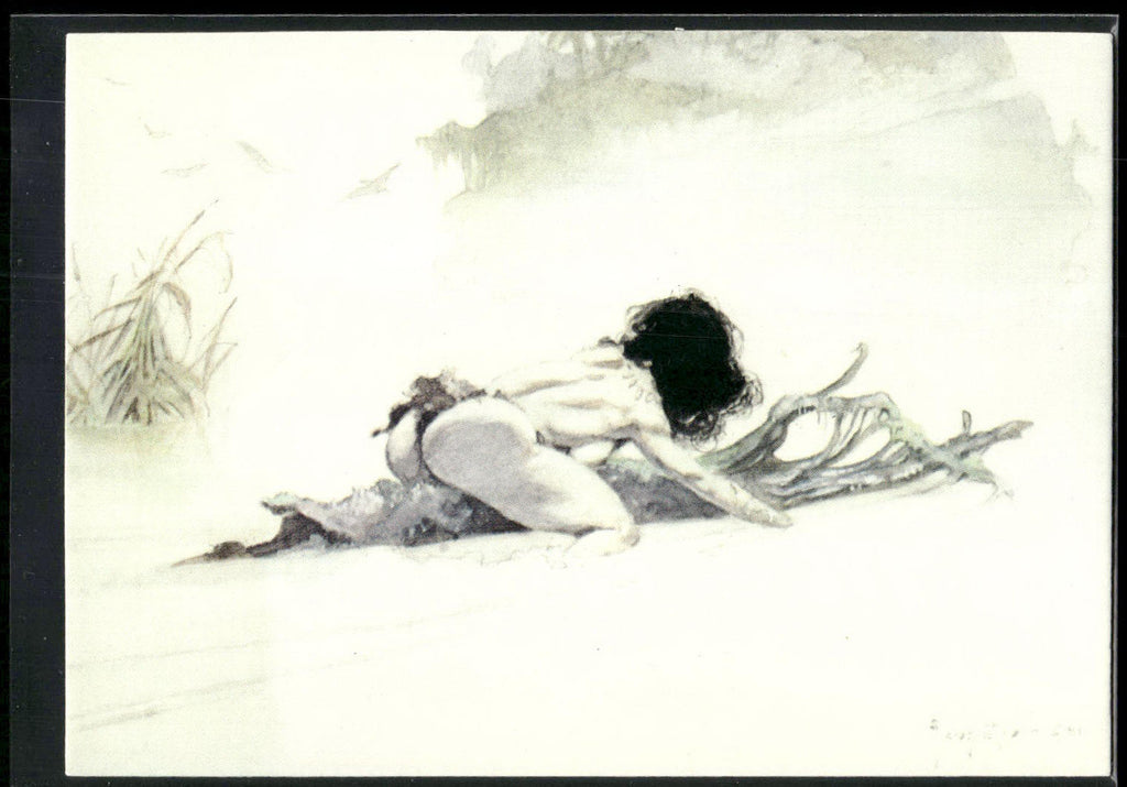 1993 Comic Images Frazetta II The Legend Continues #67 Girl on the River