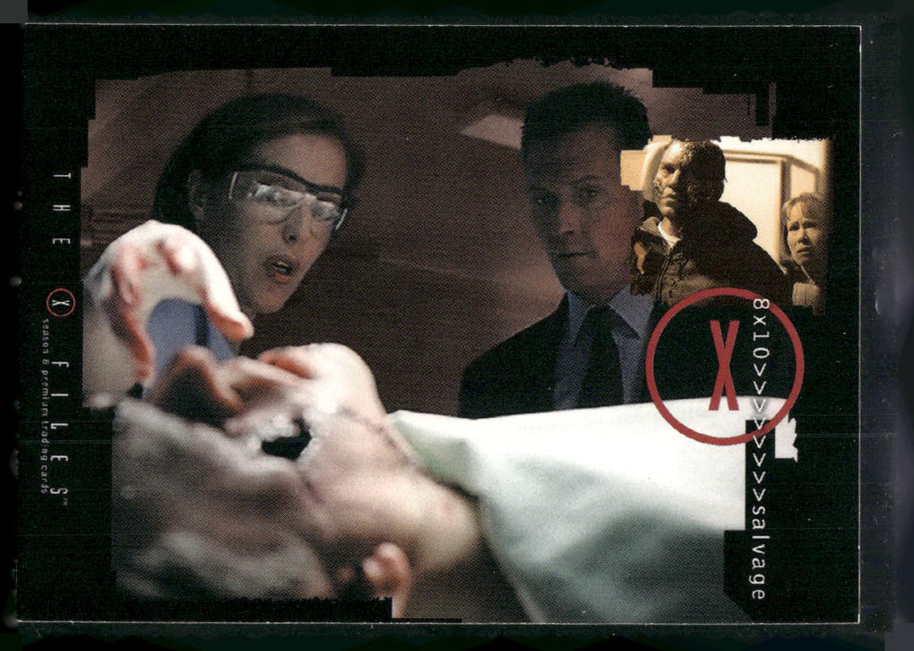 2002 Inkworks X-Files Season 8 #30 8x10 Salvage