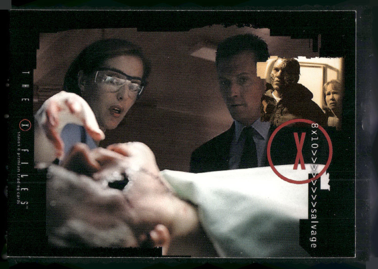 2002 Inkworks X-Files Season 8 #30 8x10 Salvage