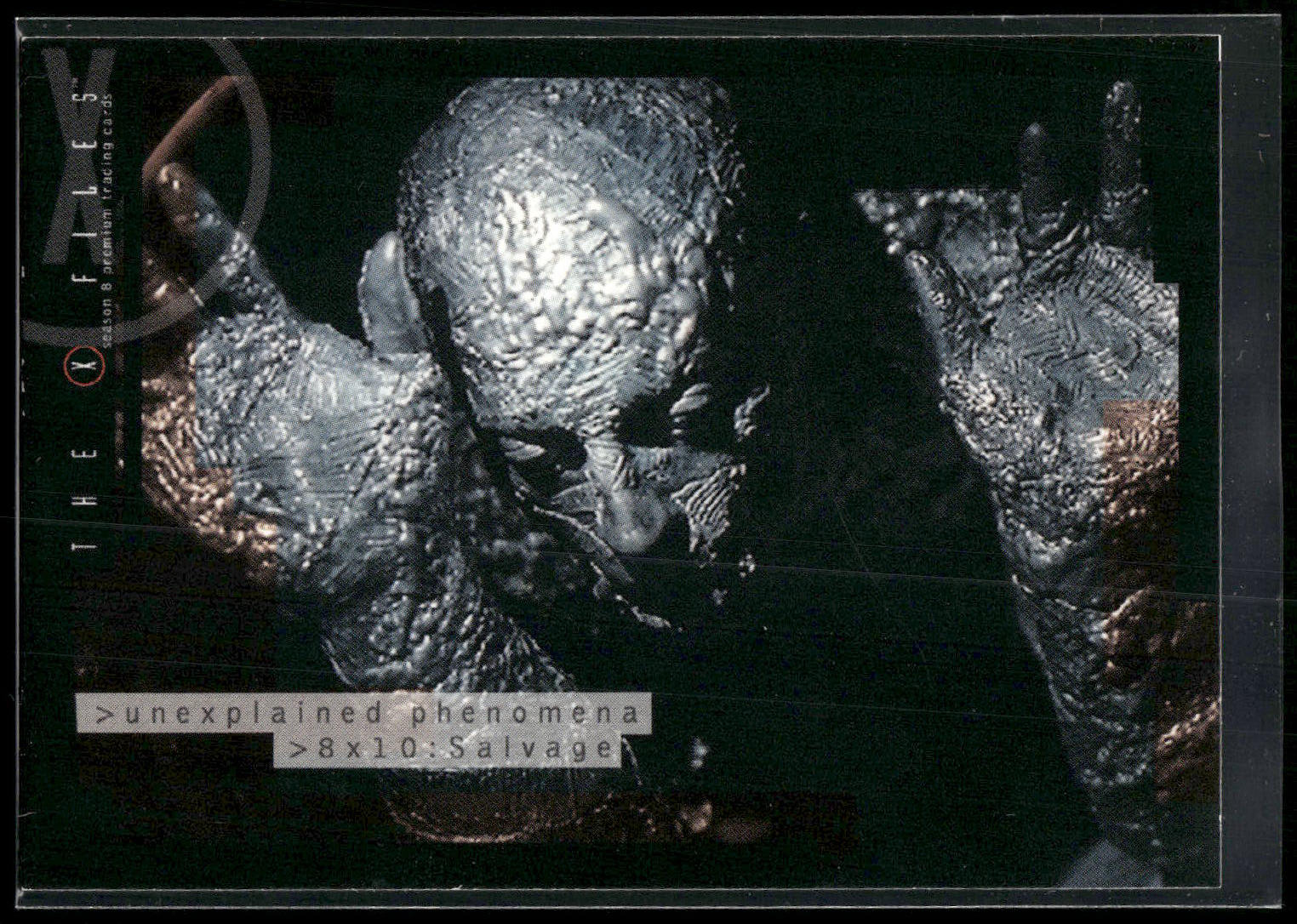 2002 Inkworks X-Files Season 8 #78 Metal Man