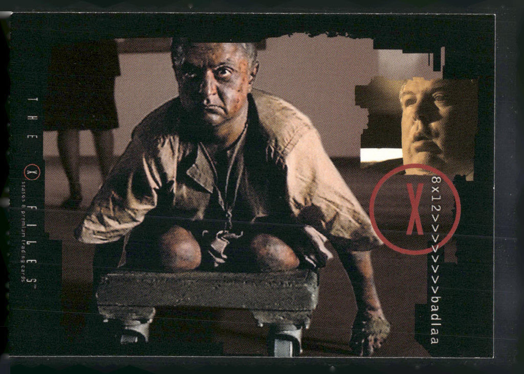 2002 Inkworks X-Files Season 8 #34 8x12 Badlaa