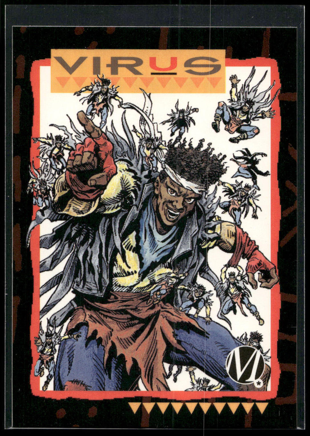 1993 SkyBox Milestone: The Dakota Universe #30 Virus