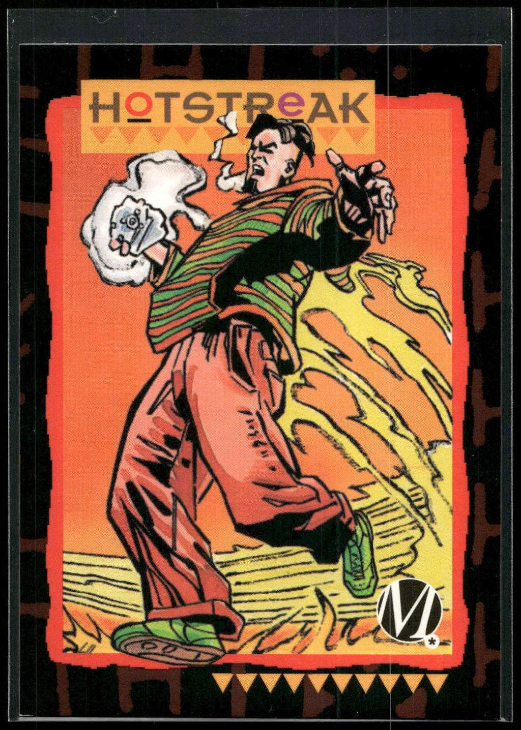 1993 SkyBox Milestone: The Dakota Universe #28 Hotstreak