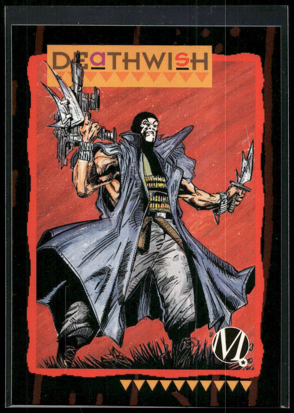 1993 SkyBox Milestone: The Dakota Universe #27 Deathwish