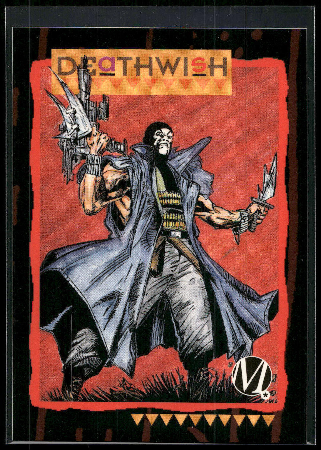 1993 SkyBox Milestone: The Dakota Universe #27 Deathwish