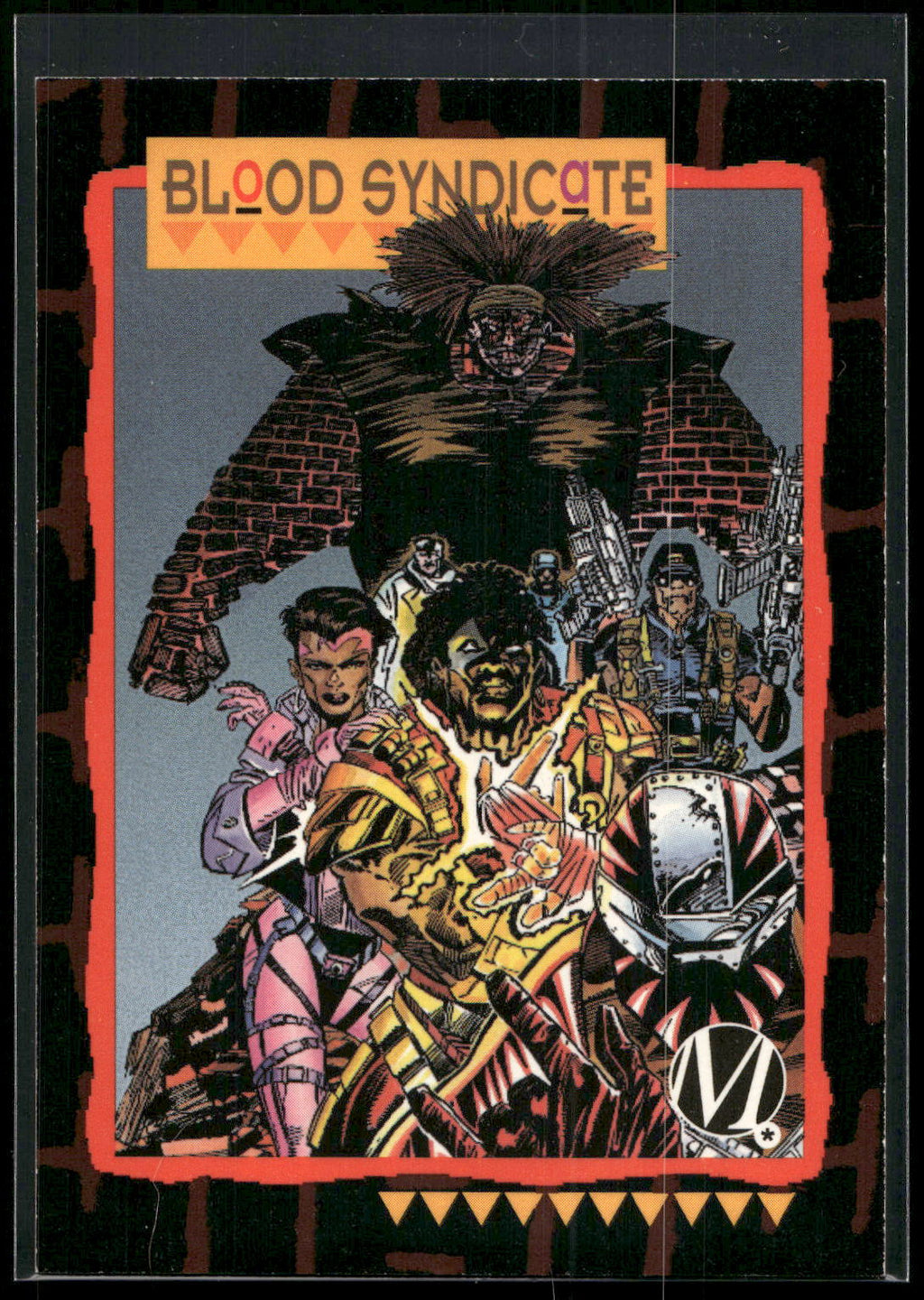 1993 SkyBox Milestone: The Dakota Universe #23 Blood Syndicate