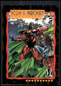 1993 SkyBox Milestone: The Dakota Universe #19 Icon &amp; Rocket