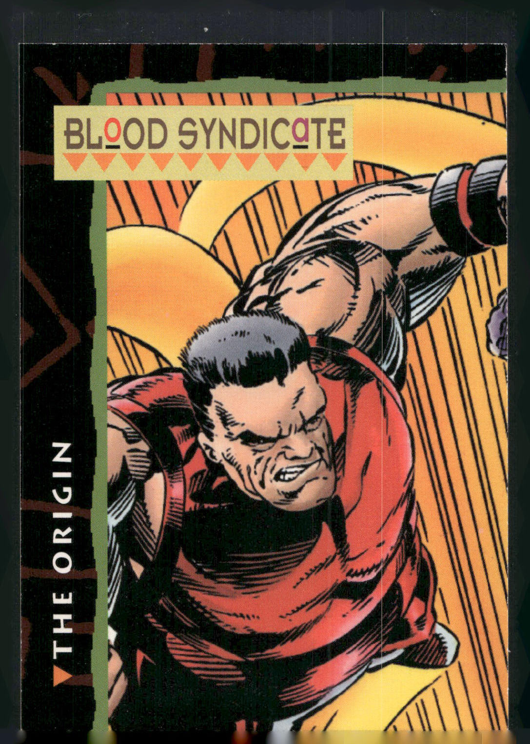 1993 SkyBox Milestone: The Dakota Universe #10 Blood Syndicate I