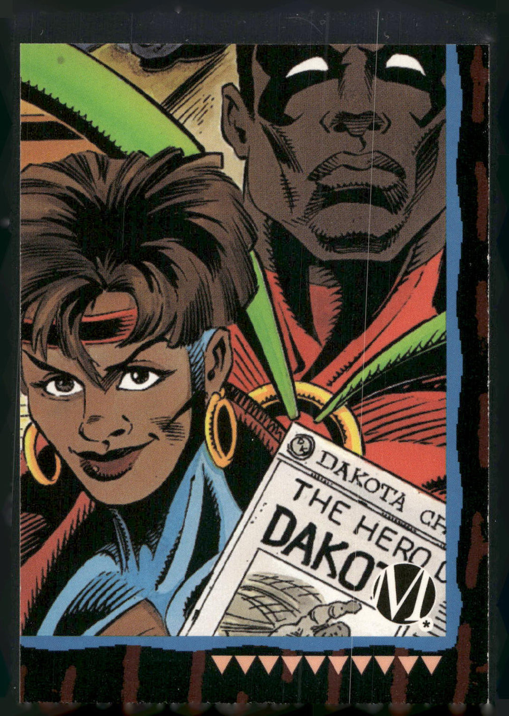 1993 SkyBox Milestone: The Dakota Universe #9 Icon